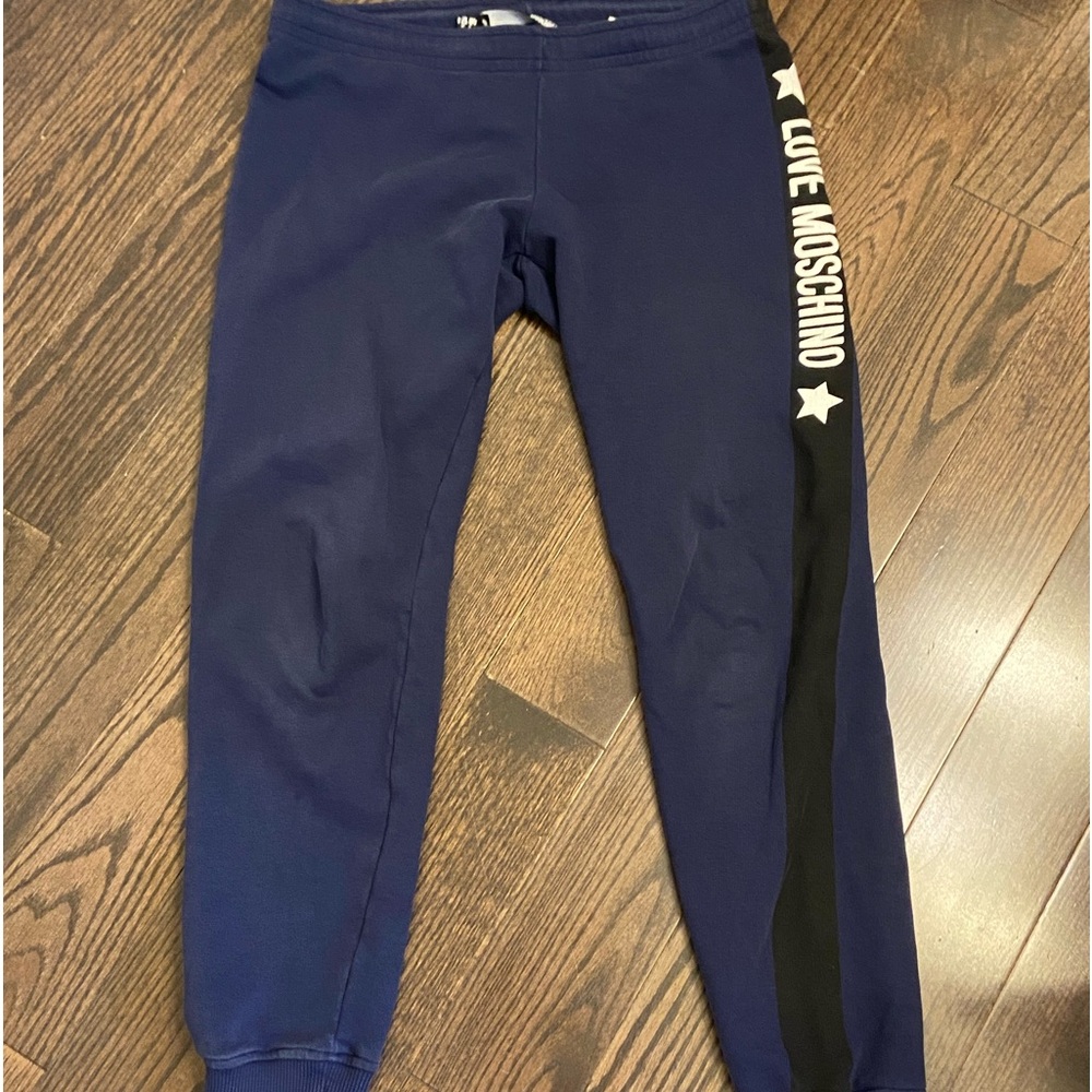 Moshino navy sweatpants